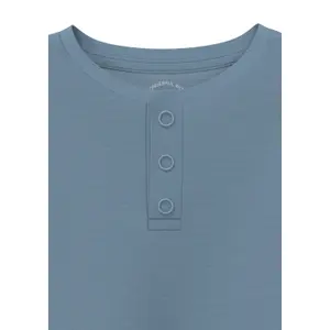 T-shirt με φλεγόμενο νήμα και λαιμόκοψη Henley για μωρά s.Oliver image-5
