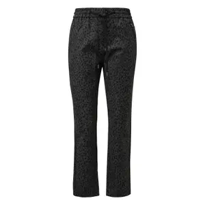 Relaxed Fit Hose mit Reißverschlusstaschen und Allover-Print für Frauen s.Oliver image-0