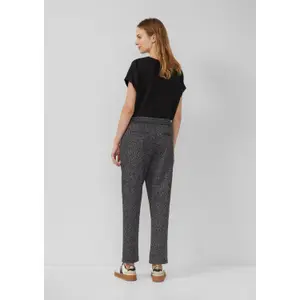 Relaxed Fit Hose mit Reißverschlusstaschen und Allover-Print für Frauen s.Oliver image-4