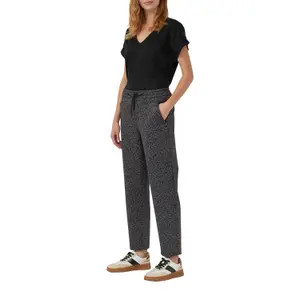 Relaxed Fit Hose mit Reißverschlusstaschen und Allover-Print für Frauen s.Oliver image-6