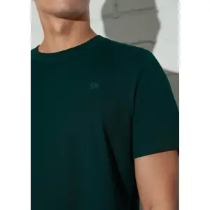 T-shirt από βαμβάκι με στρογγυλή λαιμόκοψη και εκτύπωση λογότυπου s.Oliver image-3