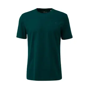 T-shirt από βαμβάκι με στρογγυλή λαιμόκοψη και εκτύπωση λογότυπου s.Oliver image-4