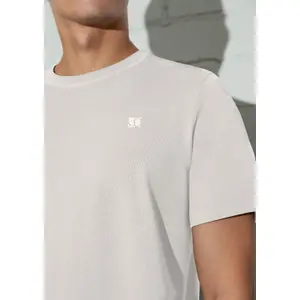 T-shirt από βαμβάκι με στρογγυλή λαιμόκοψη και εκτύπωση λογότυπου s.Oliver image-3