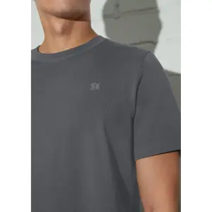 T-shirt από βαμβάκι με στρογγυλή λαιμόκοψη και εκτύπωση λογότυπου s.Oliver image-3