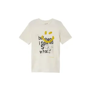 T-shirt από βαμβάκι με εκτύπωση Smiley® παιδί s.Oliver image-2