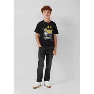 T-shirt από βαμβάκι με εκτύπωση Smiley® παιδί s.Oliver image-6