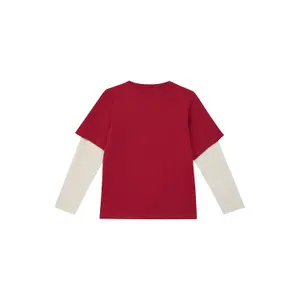 Τ-shirt μακρυμάνικο από τζέρσεϊ με εφέ επικαλυμμένου για παιδιά s.Oliver image-1