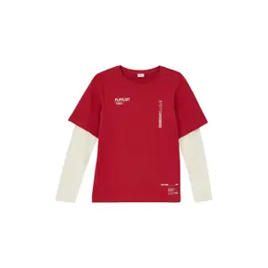 Τ-shirt μακρυμάνικο από τζέρσεϊ με εφέ επικαλυμμένου για παιδιά s.Oliver image-2