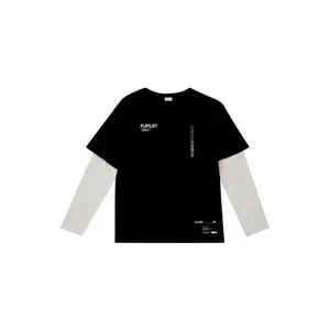 Τ-shirt μακρυμάνικο από τζέρσεϊ με εφέ επικαλυμμένου για παιδιά s.Oliver image-0