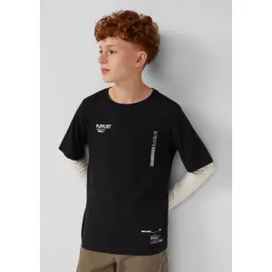 Τ-shirt μακρυμάνικο από τζέρσεϊ με εφέ επικαλυμμένου για παιδιά s.Oliver image-6