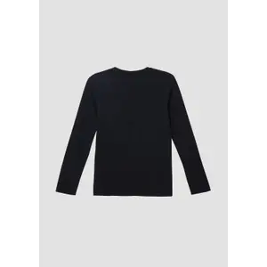 Μακρυμάνικο T-shirt από ελαφρύ επιχρισμένο ύφασμα για παιδιά s.Oliver image-3