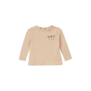 Cotton T-Shirt with Decorative Hem and Printed Detail for Babies s.Oliver image-2