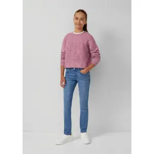 Pull court mit weitem Schnitt und Zopfmuster für Mädchen s.Oliver image-6