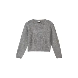 Pull court mit weitem Schnitt und Zopfmuster für Mädchen s.Oliver image-2