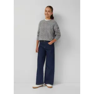 Pull court mit weitem Schnitt und Zopfmuster für Mädchen s.Oliver image-6