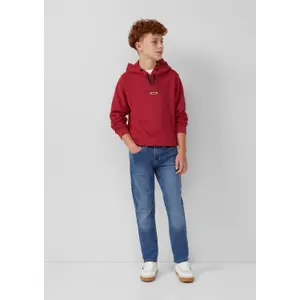 Sweatshirt à capuche avec cordon de serrage et intérieur brossé enfant s.Oliver image-6