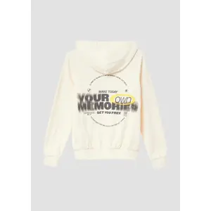 Sweatshirt à capuche avec cordon de serrage et intérieur brossé enfant s.Oliver image-3