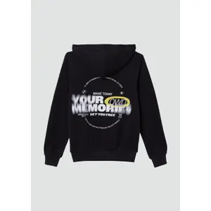 Sweatshirt à capuche avec cordon de serrage et intérieur brossé enfant s.Oliver image-3