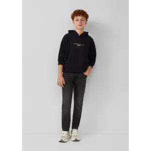 Sweatshirt à capuche avec cordon de serrage et intérieur brossé enfant s.Oliver image-6