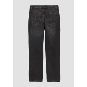 Jeans Regular coupe droite taille mi-haute Jambe droite délavage enfant s.Oliver image-3