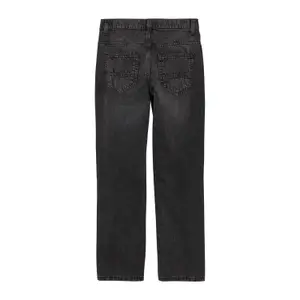 Jeans Regular coupe droite taille mi-haute Jambe droite délavage enfant s.Oliver image-4