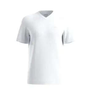 T-shirt με V λαιμόκοψη και λογότυπο s.Oliver image-0