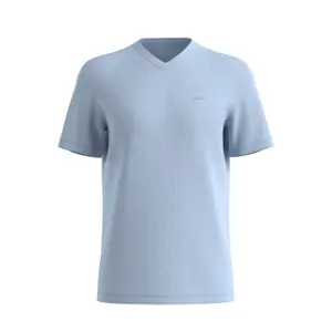 T-shirt με V λαιμόκοψη και λογότυπο s.Oliver image-5