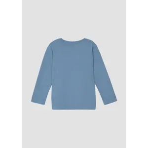 T-shirt med lång ärm i bomull med tryck fram barn s.Oliver image-3