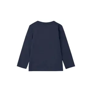 T-shirt med lång ärm i bomull med tryck fram barn s.Oliver image-1