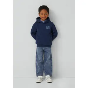 Children's Hooded Sweatshirt with Large Back Print and Brushed Interior s.Oliver image-6