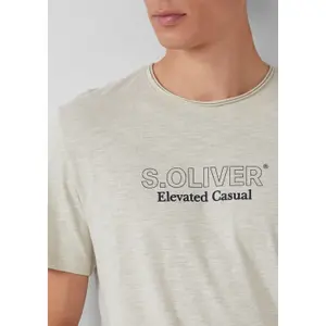 T-shirt με στρογγυλή λαιμόκοψη και εκτύπωση εμπρός s.Oliver 2169412 image-3