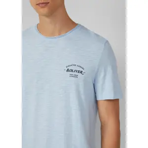 T-shirt με στρογγυλή λαιμόκοψη και εκτύπωση εμπρός s.Oliver 2169412 image-3
