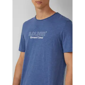 T-shirt με στρογγυλή λαιμόκοψη και εκτύπωση εμπρός s.Oliver 2169412 image-3
