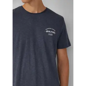 T-shirt με στρογγυλή λαιμόκοψη και εκτύπωση εμπρός s.Oliver 2169412 image-3