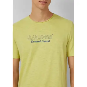 T-shirt με στρογγυλή λαιμόκοψη και εκτύπωση εμπρός s.Oliver 2169412 image-3