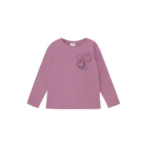 T-shirt μακρυμάνικος Loose Fit με εκτύπωση Smiley® για κορίτσι s.Oliver image-0