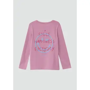 T-shirt μακρυμάνικος Loose Fit με εκτύπωση Smiley® για κορίτσι s.Oliver image-3