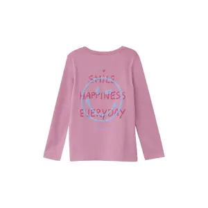 T-shirt μακρυμάνικος Loose Fit με εκτύπωση Smiley® για κορίτσι s.Oliver image-4