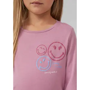 T-shirt μακρυμάνικος Loose Fit με εκτύπωση Smiley® για κορίτσι s.Oliver image-5