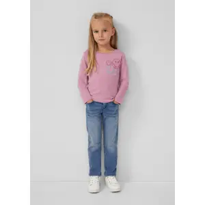 T-shirt μακρυμάνικος Loose Fit με εκτύπωση Smiley® για κορίτσι s.Oliver image-6