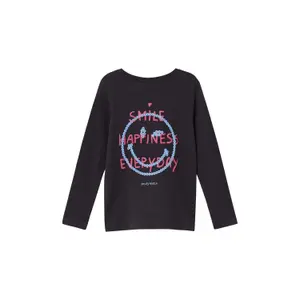 T-shirt μακρυμάνικος Loose Fit με εκτύπωση Smiley® για κορίτσι s.Oliver image-4
