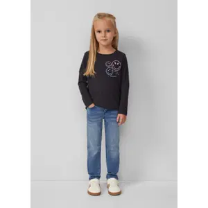 T-shirt μακρυμάνικος Loose Fit με εκτύπωση Smiley® για κορίτσι s.Oliver image-6