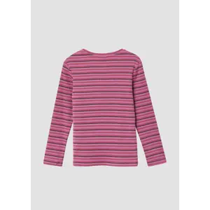 Long Sleeve Slim Fit Glitter Striped T-Shirt Girl s.Oliver image-3