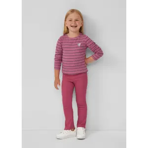 Long Sleeve Slim Fit Glitter Striped T-Shirt Girl s.Oliver image-6