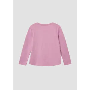 T-shirt με μακριά μανίκια Loose Fit με εφαρμογή τσέπης κορίτσι s.Oliver image-3