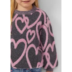 Pull de punto suave de viscosa mezcla, corte Loose Fit niña s.Oliver image-5