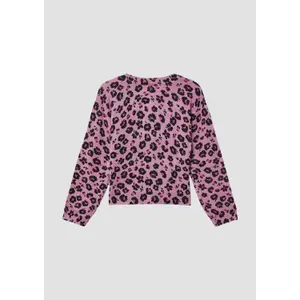 Cardigan Loose Fit met all-over print voor meisje s.Oliver image-3