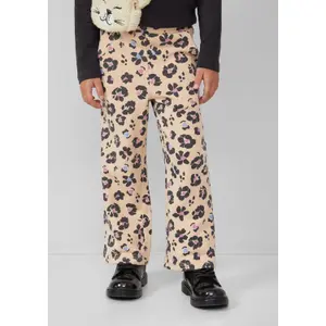 Παντελόνι jogger Wide Leg με σχέδιο όλης της επιφάνειας για κορίτσι s.Oliver image-6