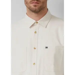 Chemise από βαμβάκι με γιακά Kent και κόψιματα s.Oliver image-3