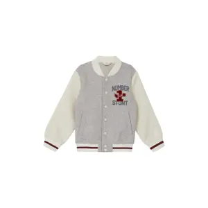 College Jacket with Taffeta Lining and Contrast Wool Effect Details Child s.Oliver image-2